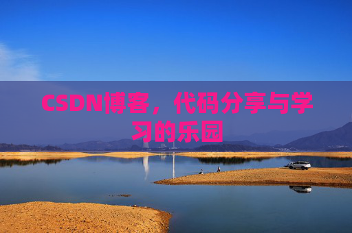 CSDN博客，代码分享与学习的乐园
